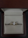 Anillo Oro Amarillo 14k - 0.92ct Brillante de Laboratio